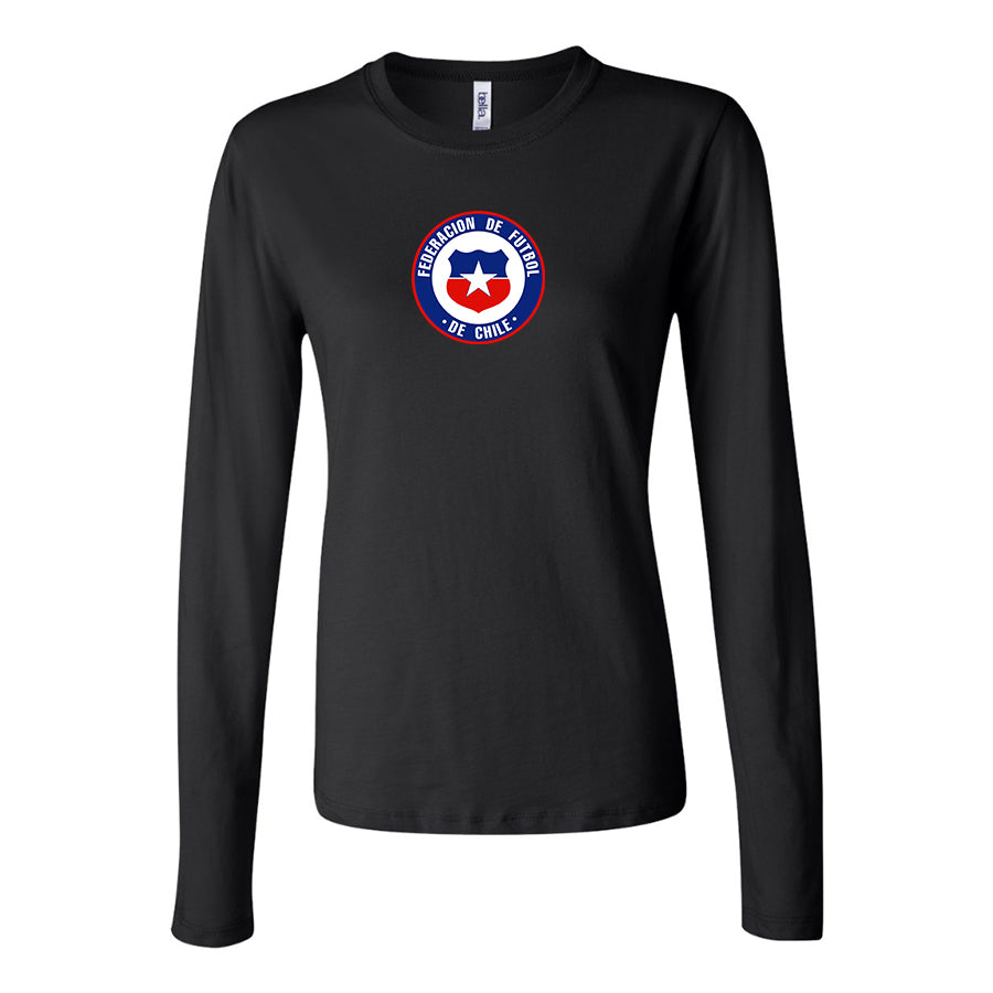 Women's Chile National Soccer Team  Long Sleeve T-Shirt