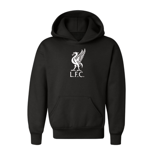 Youth Kids Liverpool L.F.C. Soccer Pullover Hoodie