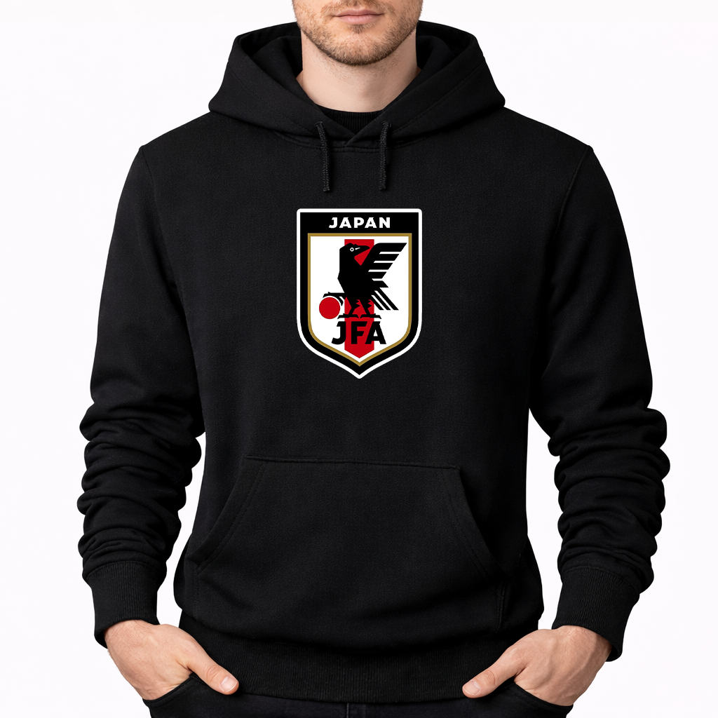 Men's Japan National Soccer Team Pullover Hoodie