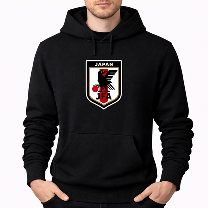 Men's Japan National Soccer Team Pullover Hoodie