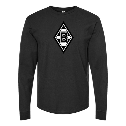 Men's Borussia Monchengladbach FC Cotton Long Sleeve T-Shirt