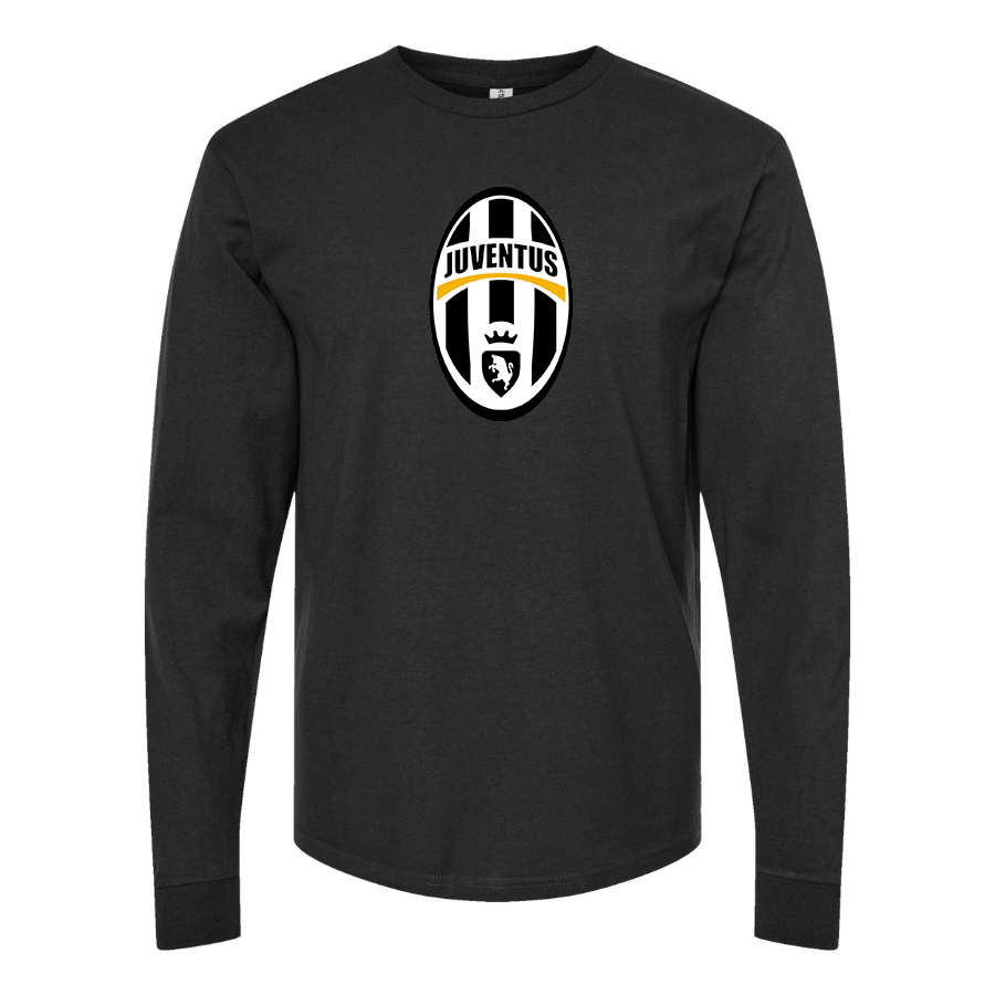 Youth Kids Juventus Football Club Classic Long Sleeve T-Shirt