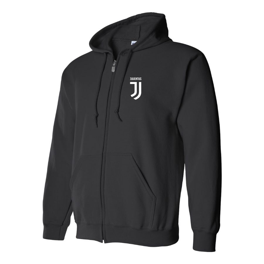 Men's Juventus Soccer Zipper Hoodie