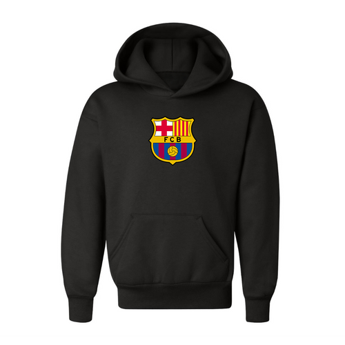 Youth Kids F.C. Barcelona Soccer Pullover Hoodie