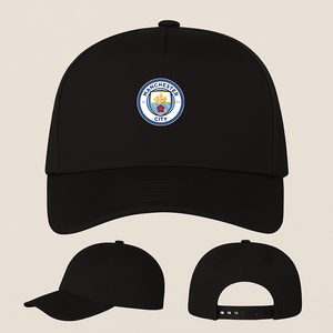 Manchester City Soccer Five Panel Twill Snapback Cap