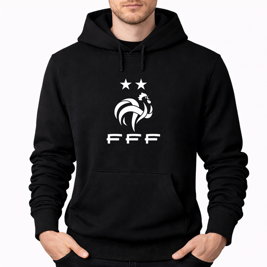 Men's France Soccer Pullover Hoodie