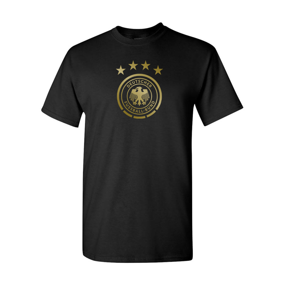 Youth Kids Germany Soccer Cotton T-Shirt