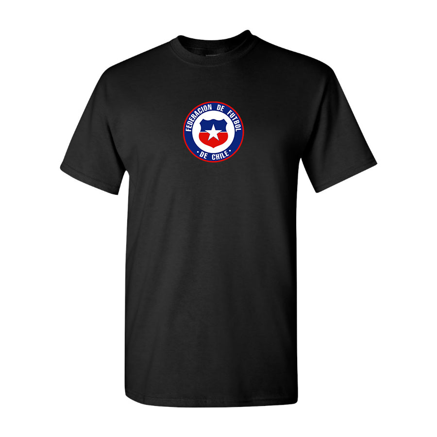 Men's Chile National Soccer Team  Cotton T-Shirt