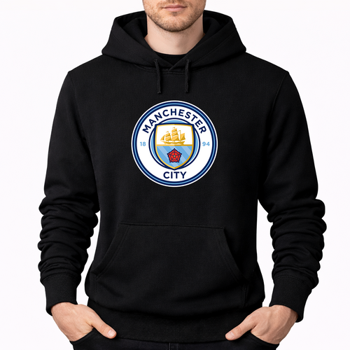 Men's Manchester City Soccer Pullover Hoodie