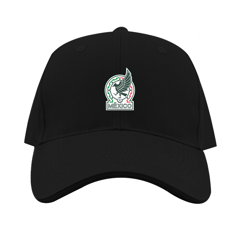 Mexico Soccer Dad Baseball Cap Hat