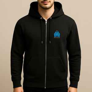 Men's Olympique de Marseille FC Zipper Hoodie