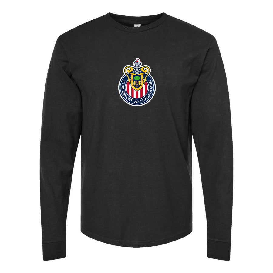 Youth Kids Chivas Football Club   Long Sleeve T-Shirt