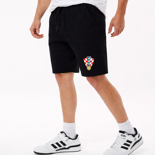 Men's Croatia National Soccer Team Athletic Fleece Shorts
