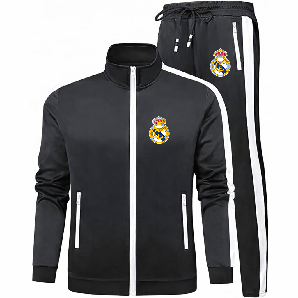 Men's Real Madrid Soccer Logo Dri-Fit TrackSuit