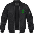 Men's Brazil Soccer Lightweight Bomber Jacket Windbreaker Softshell Varsity Jacket Coat