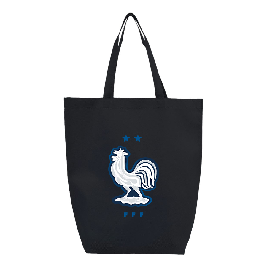 France National Soccer Team - Q-Tees - Non-Woven Gusset Bottom Tote - Q1251