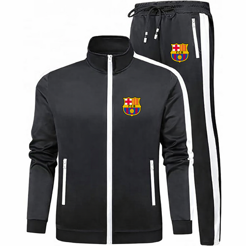 Men's F.C. Barcelona Soccer Logo Dri-Fit TrackSuit