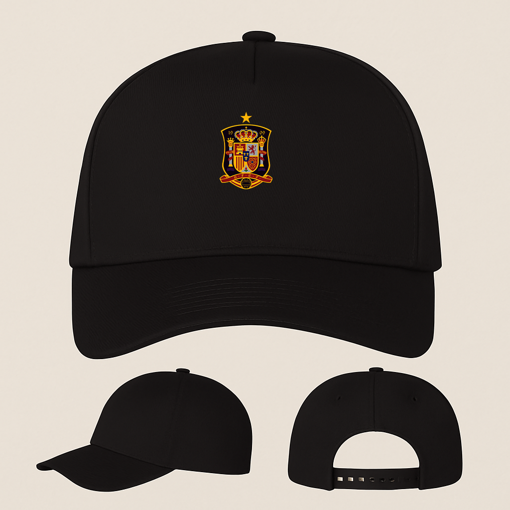Spain National Soccer Team  Five Panel Twill Snapback Cap
