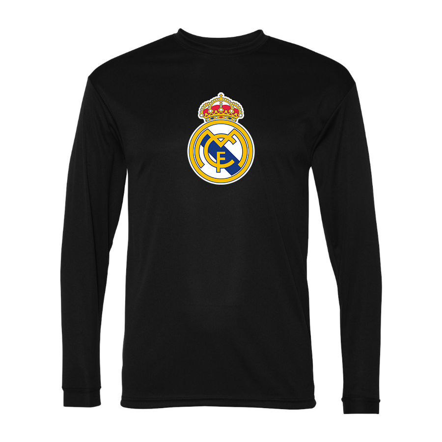 Men’s Real Madrid Soccer Performance Long Sleeve T-Shirt