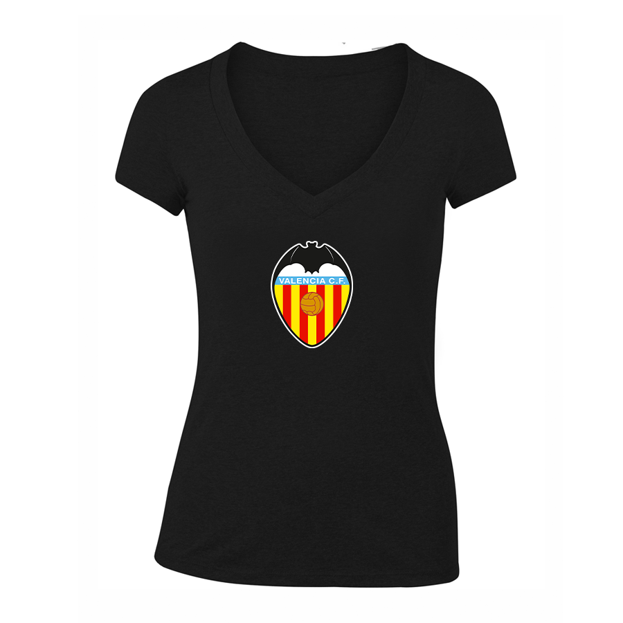 Women's Valencia FC V-Neck T-Shirt