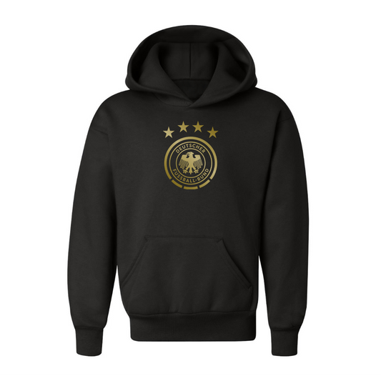 Youth Kids Germany Soccer Pullover Hoodie