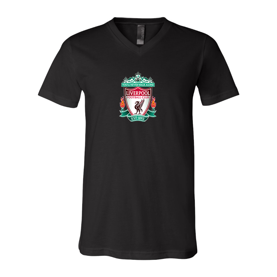 Men’s Liverpool Football Club Est.1892- BELLA + CANVAS - Jersey V-Neck Tee - 3005