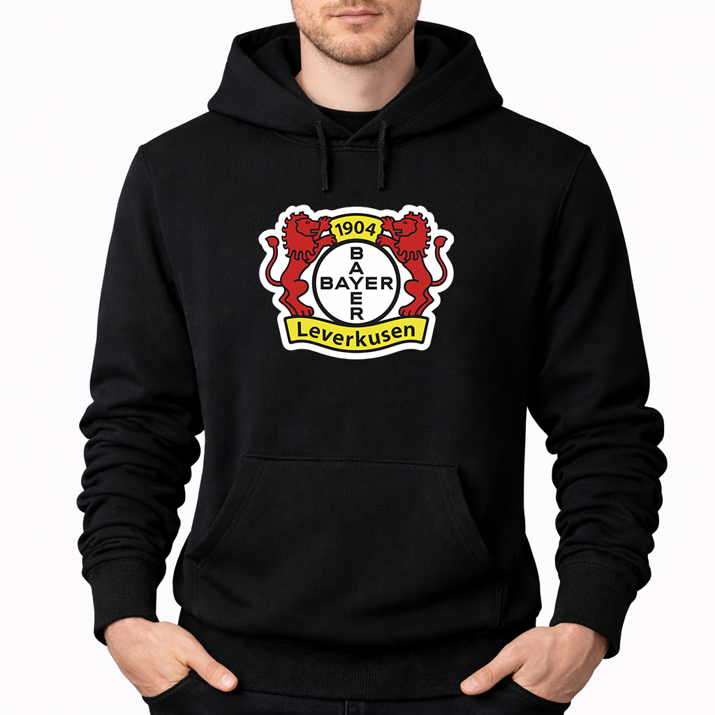 Men's Bayer Leverkusen FC Pullover Hoodie