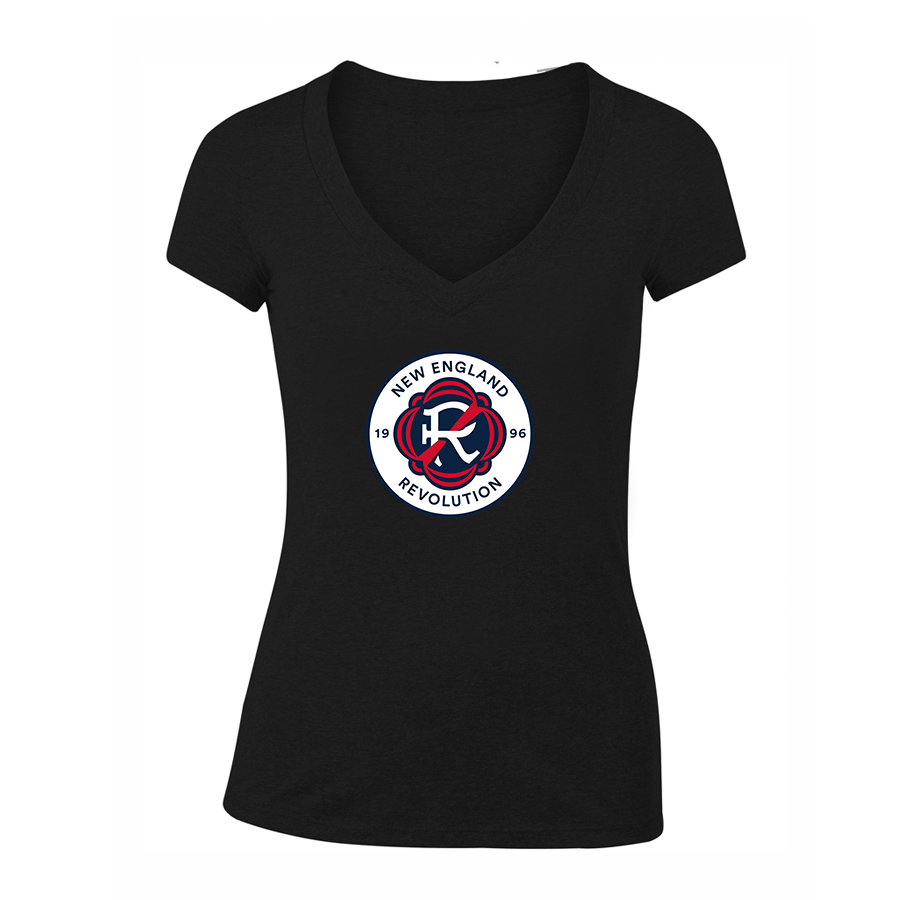 Women's New England Revolution FC V-Neck T-Shirt