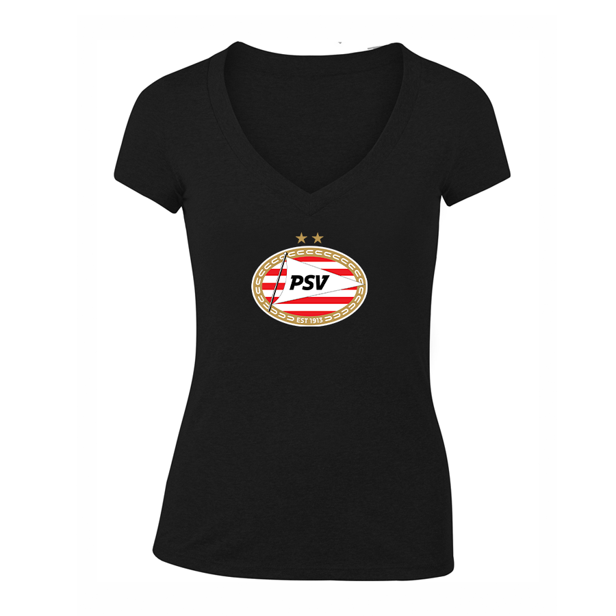 Women's PSV Eindhoven FC V-Neck T-Shirt