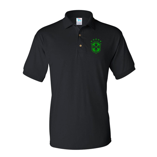 Men's Brazil Soccer Dry Blend Polo