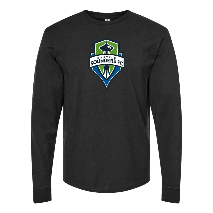 Youth Kids Seattle Sounders FC Long Sleeve T-Shirt