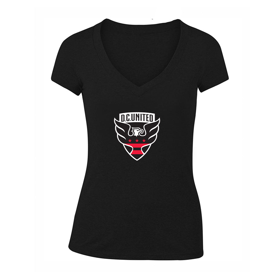 Women's SD.C United F.C V-Neck T-Shirt