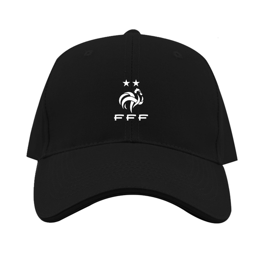 France Soccer Dad Baseball Cap Hat