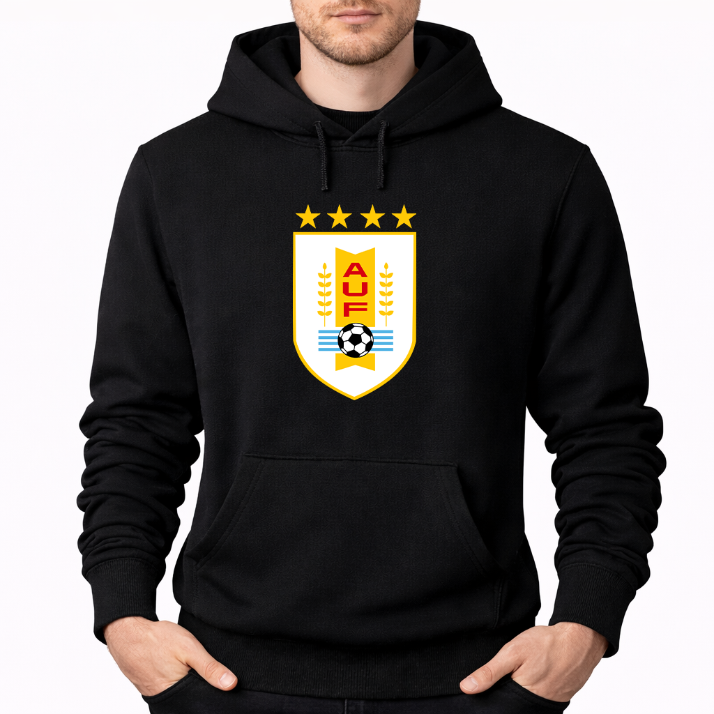 Men's Uruguay National Soccer Team Pullover Hoodie