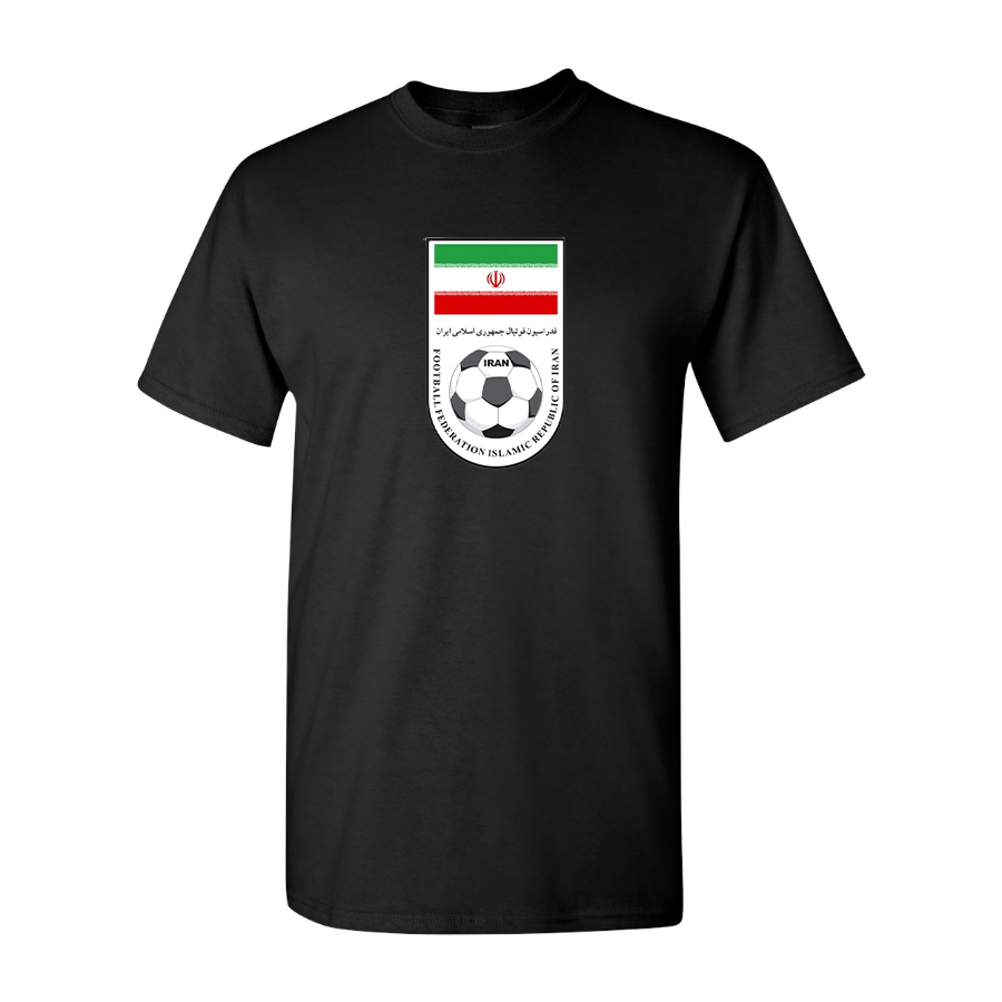 Youth Kids Iran National Soccer Team Cotton T-Shirt