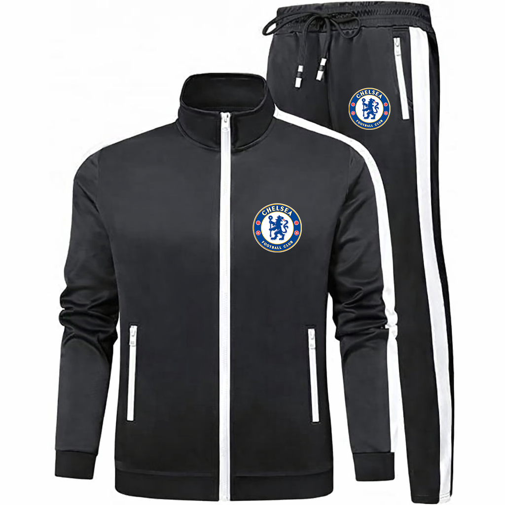 Men's Chelsea Soccer Logo Dry-Fit TrackSuit