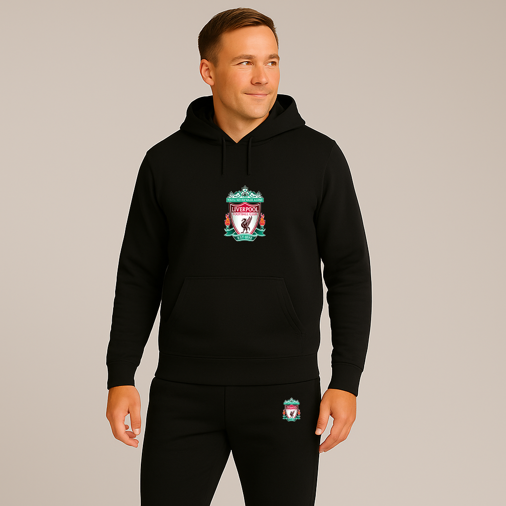 Men's Liverpool Football Club Est.1892 Hoodie Joggers Set