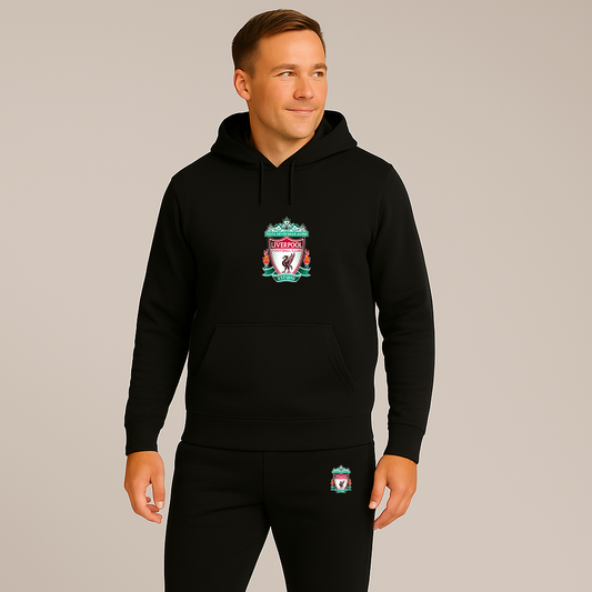 Men's Liverpool Football Club Est.1892 Hoodie Joggers Set