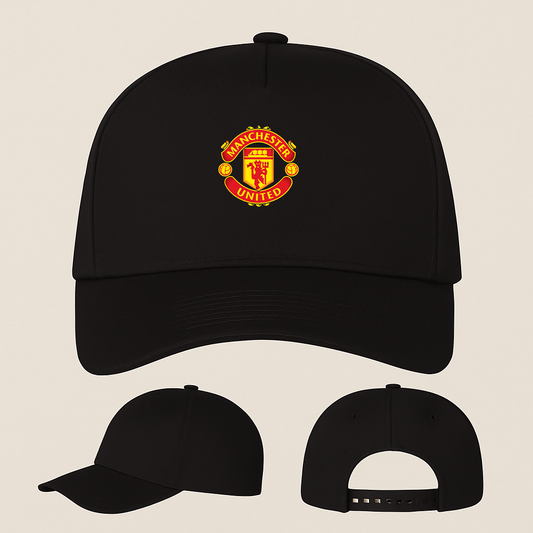 Manchester United Soccer Five Panel Twill Snapback Cap