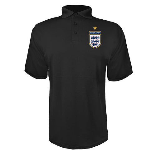 Men's England National Soccer Team  Polyester Polo