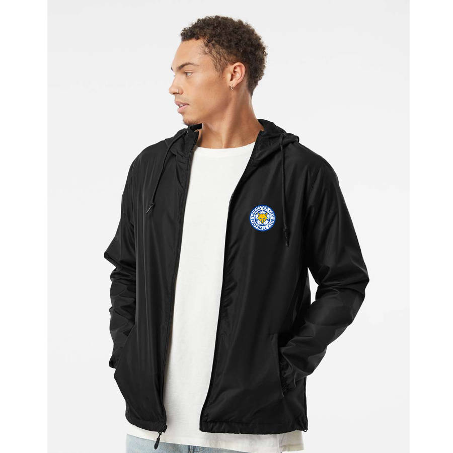 Men’s Leicester City FC - Independent Trading Co. - Lightweight Windbreaker Full-Zip Jacket - EXP54LWZ