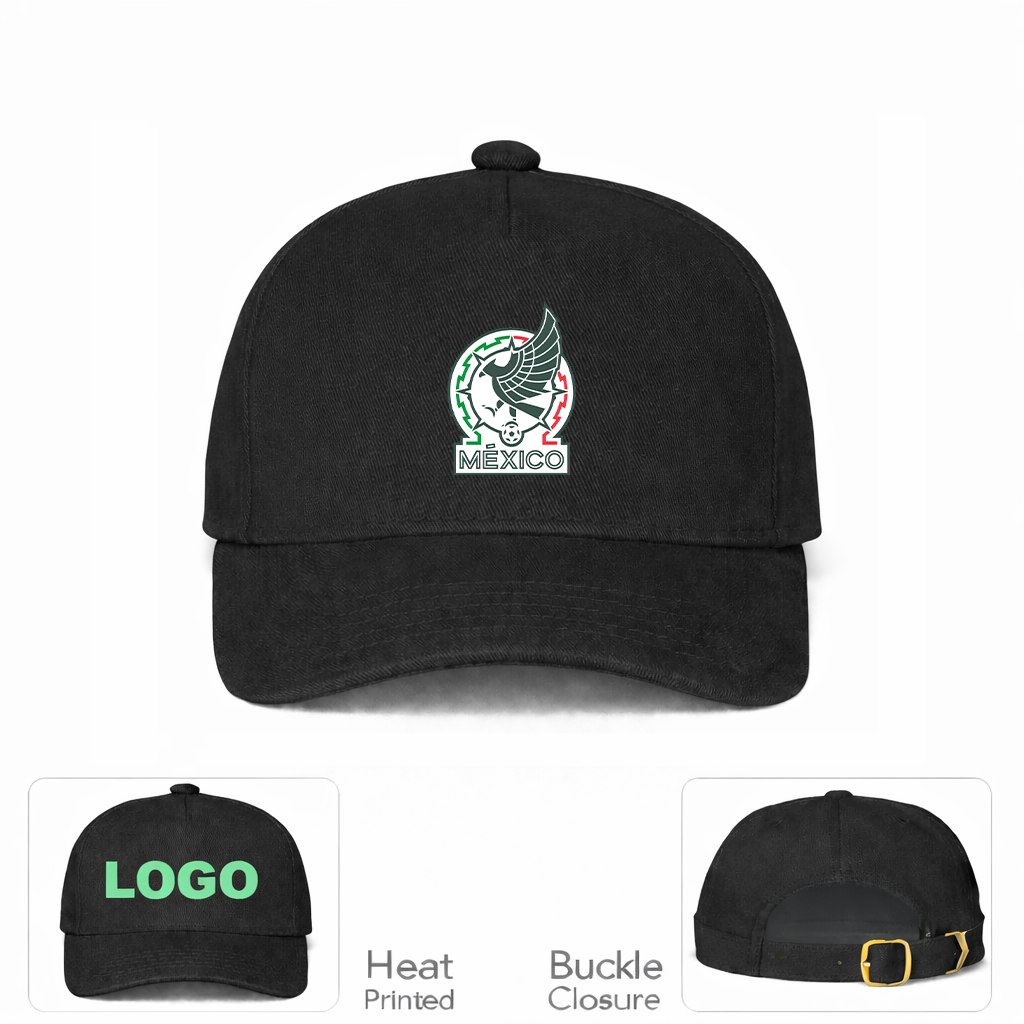 Mexico Soccer Dad Baseball Cap Hat
