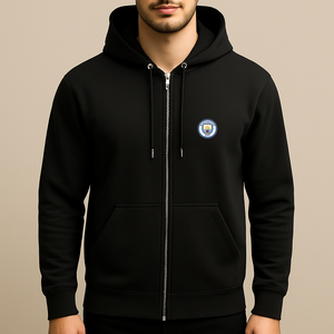 Men's Manchester City Soccer Zipper Hoodie