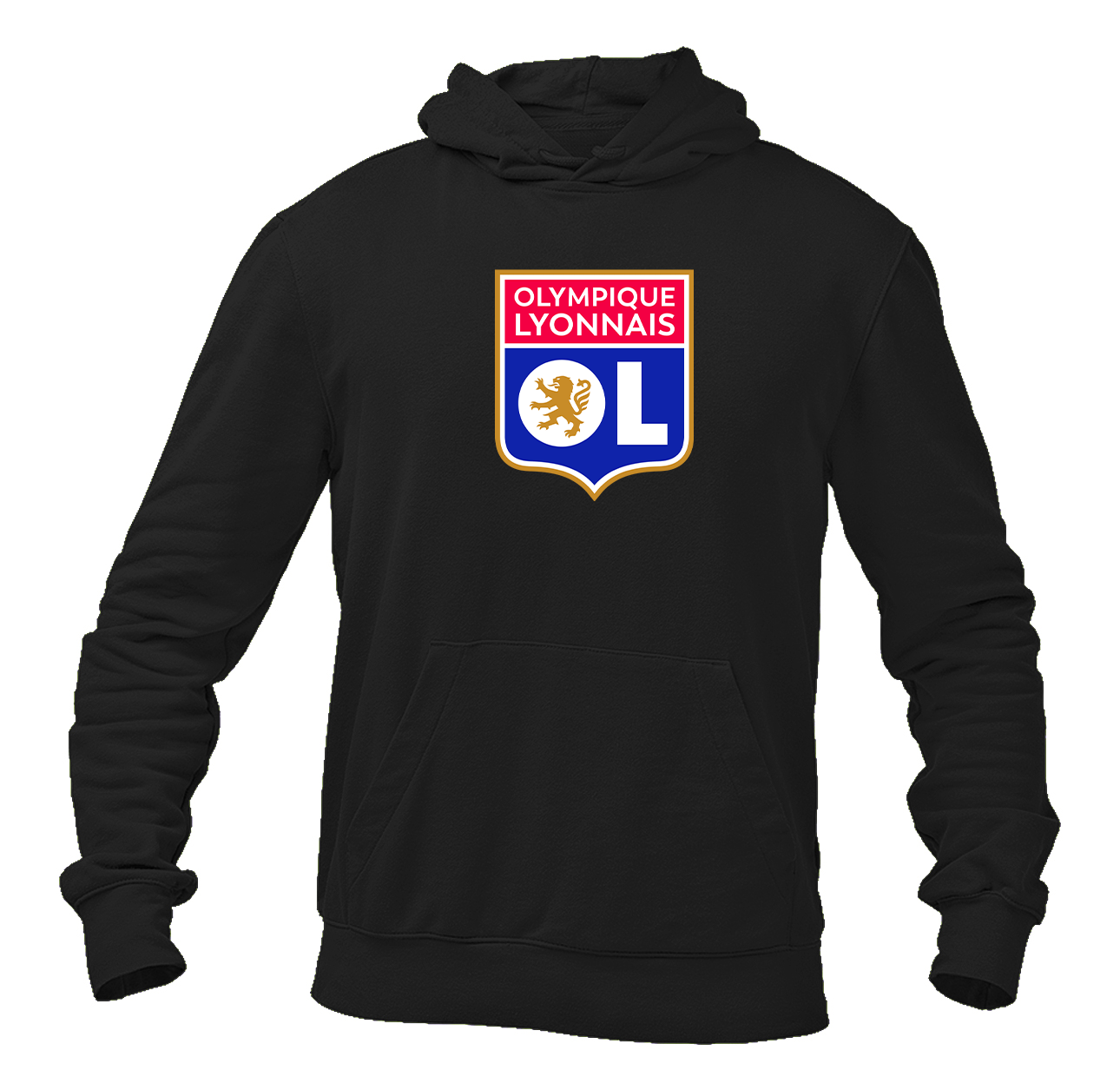 Men's Olympique Lyonnais FC Pullover Hoodie
