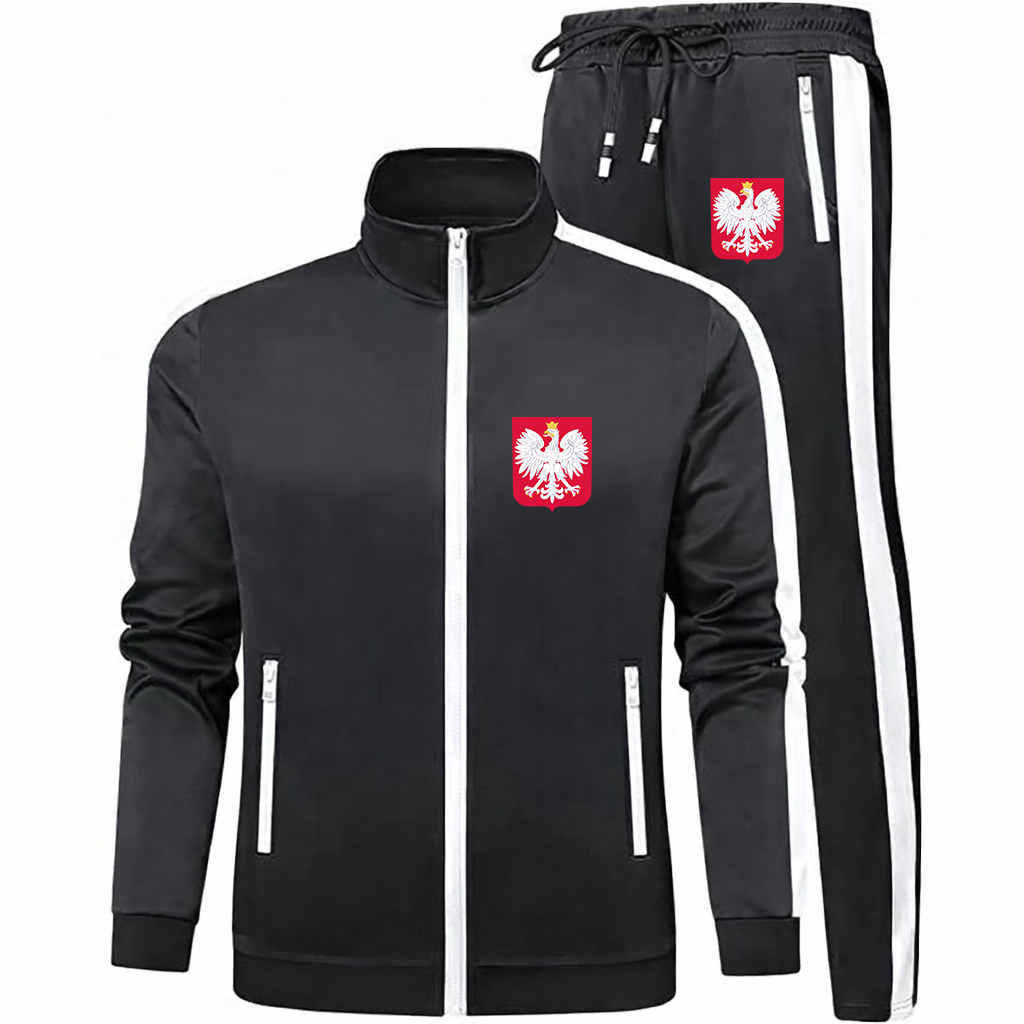 Men's Poland National Soccer Team Dri-Fit TrackSuit