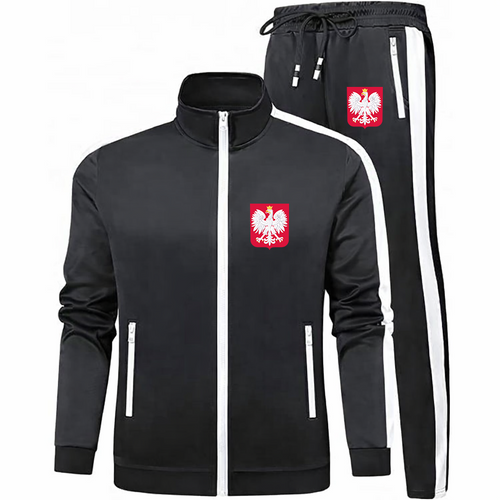 Men's Poland National Soccer Team Dri-Fit TrackSuit