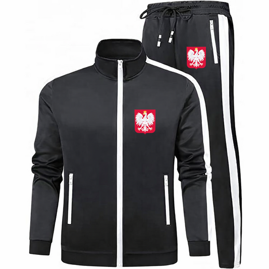 Men's Poland National Soccer Team Dri-Fit TrackSuit