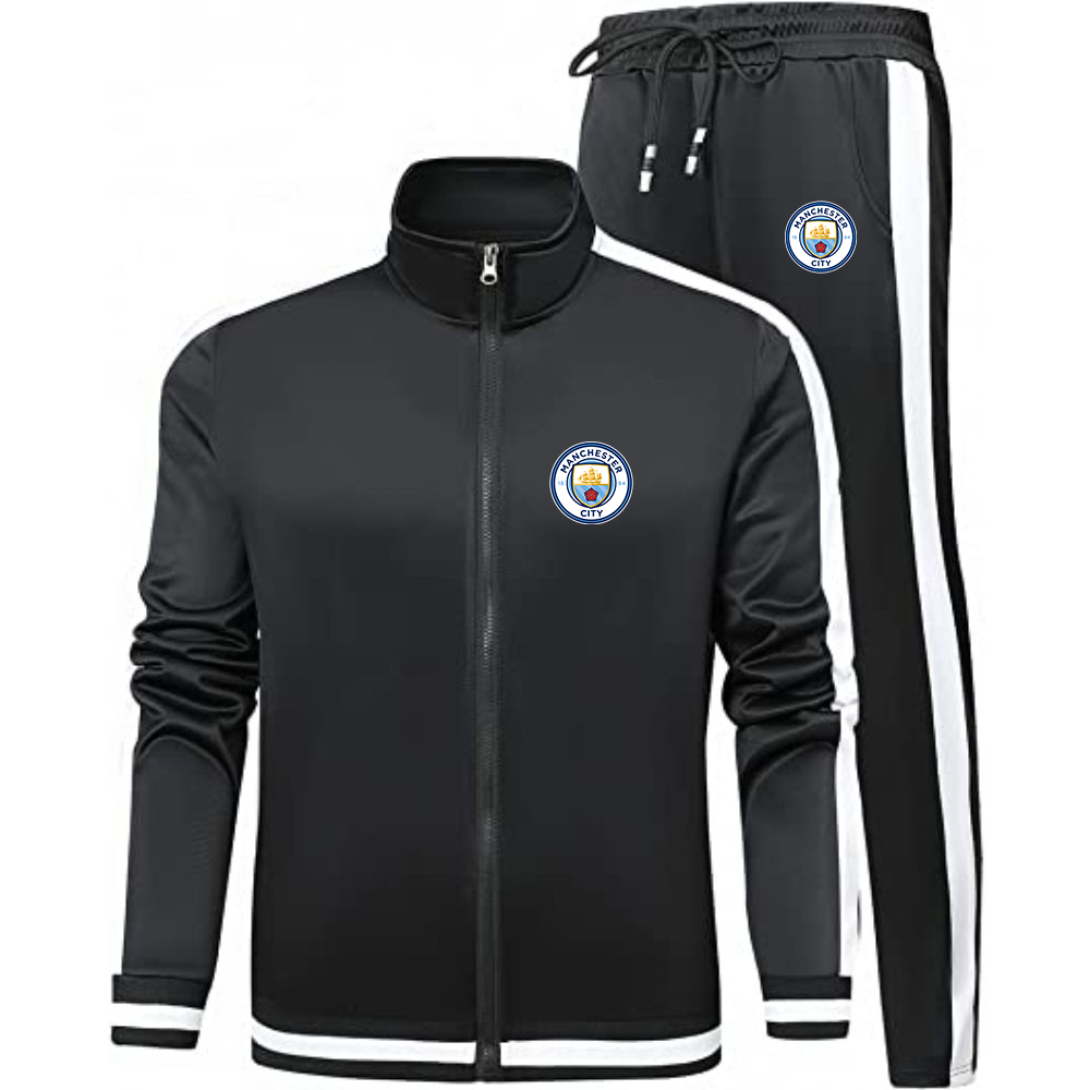 Men's Manchester City Soccer Logo Dri-Fit TrackSuit