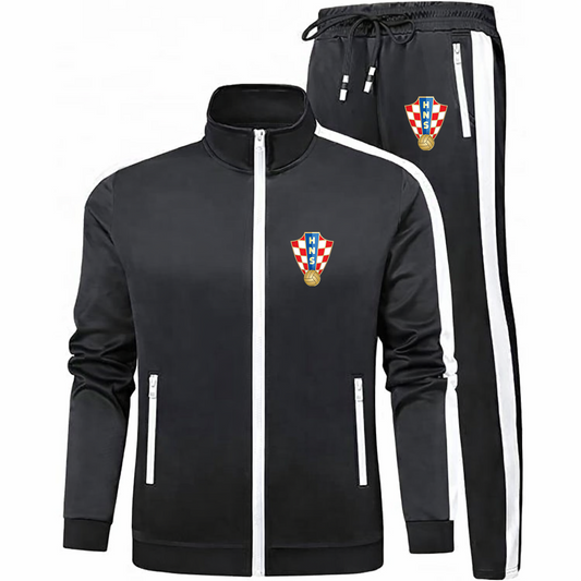 Men's Croatia National Soccer Team Dri-Fit TrackSuit