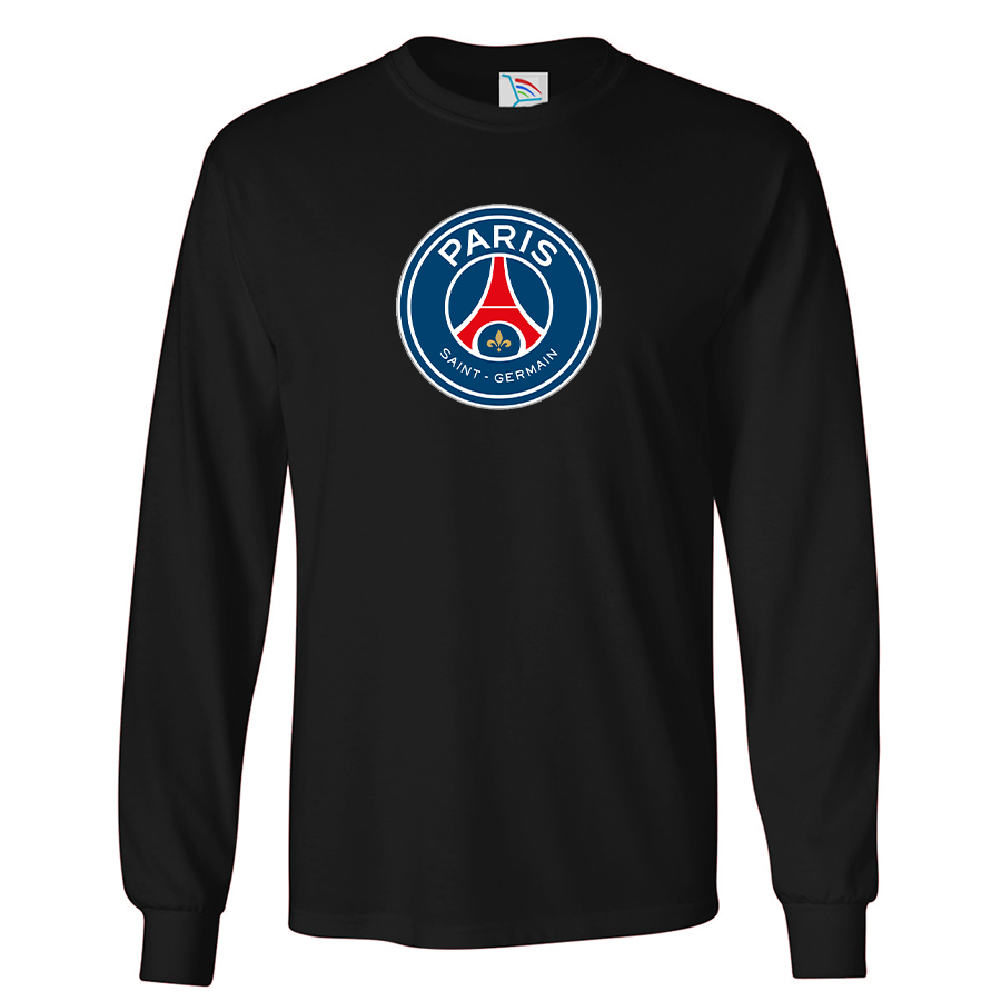 Youth Kids Paris-Saint Germain Soccer Long Sleeve T-Shirt